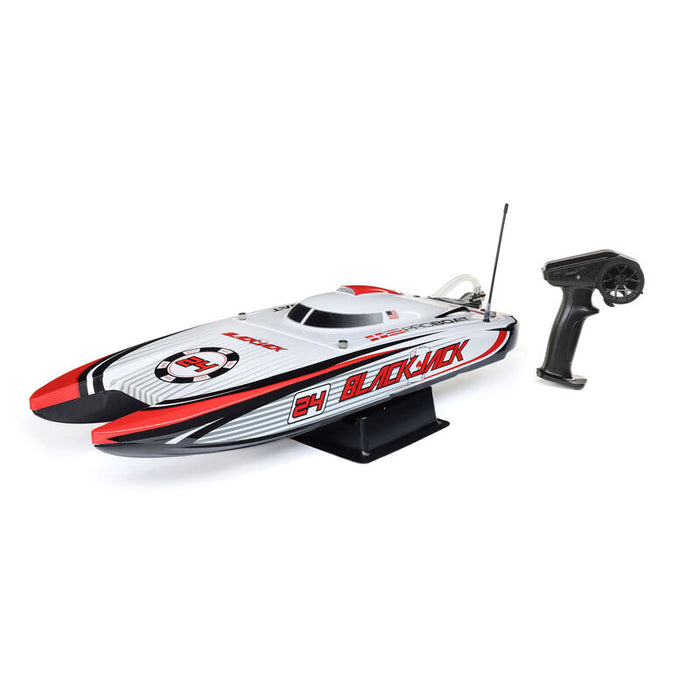 PRB08049T2 Blackjack 24" V2 Catamaran Brushless: RTR, Vegas Offshore