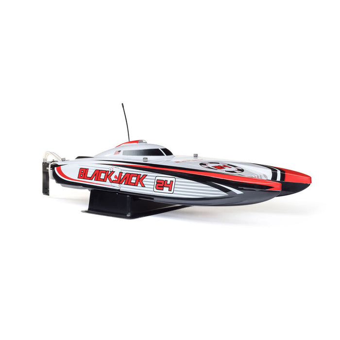 PRB08049T2 Blackjack 24" V2 Catamaran Brushless: RTR, Vegas Offshore