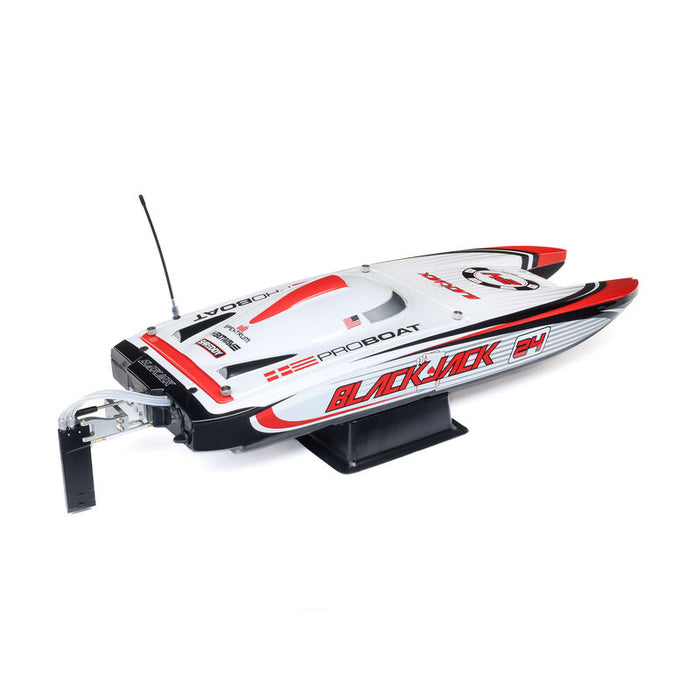PRB08049T2 Blackjack 24" V2 Catamaran Brushless: RTR, Vegas Offshore