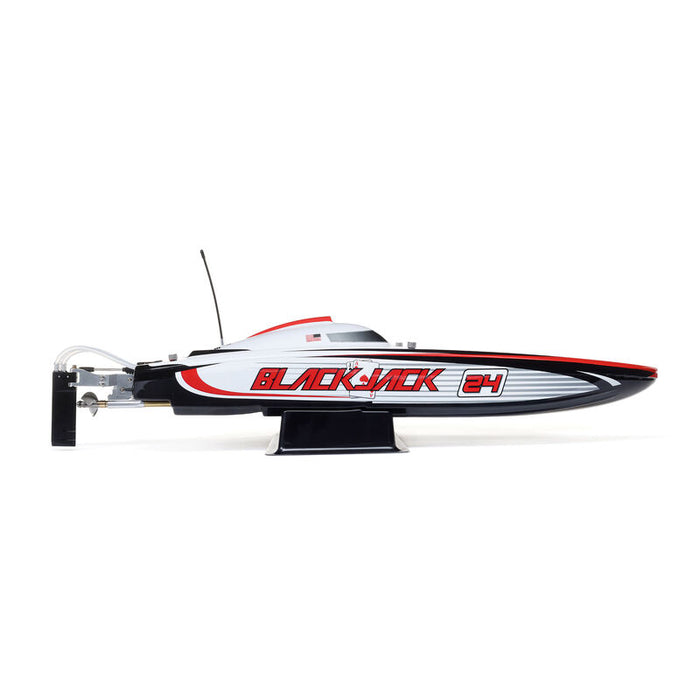 PRB08049T2 Blackjack 24" V2 Catamaran Brushless: RTR, Vegas Offshore