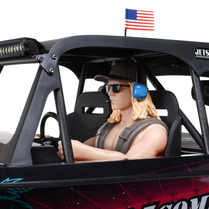 PRB08051T1 1/6 24" Jetstream Jet Boat RTR, Shreddy YOU will need this part #SPMX54S50H5 and # SPMXC2080 to run this Boat