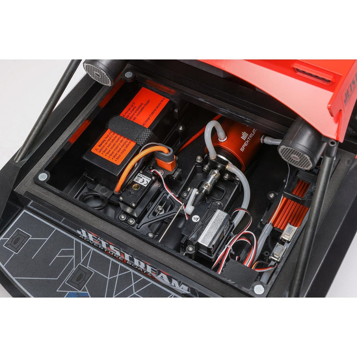 PRB08051T1 1/6 24" Jetstream Jet Boat RTR, Shreddy YOU will need this part #SPMX54S50H5 and # SPMXC2080 to run this Boat