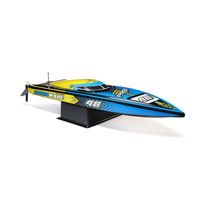 PRB08052 Super Sonicwake 48" 8S Self-Righting Brushless Deep-V RTR **** YOU will need this part #SPMX50004S100H5  (X2) & SPMXC2060  to run this BOAT