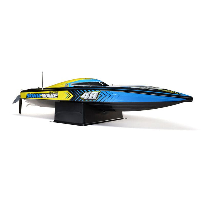 PRB08052 Super Sonicwake 48" 8S Self-Righting Brushless Deep-V RTR **** YOU will need this part #SPMX50004S100H5  (X2) & SPMXC2060  to run this BOAT