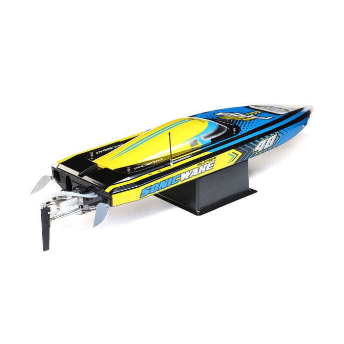 PRB08052 Super Sonicwake 48" 8S Self-Righting Brushless Deep-V RTR **** YOU will need this part #SPMX50004S100H5  (X2) & SPMXC2060  to run this BOAT