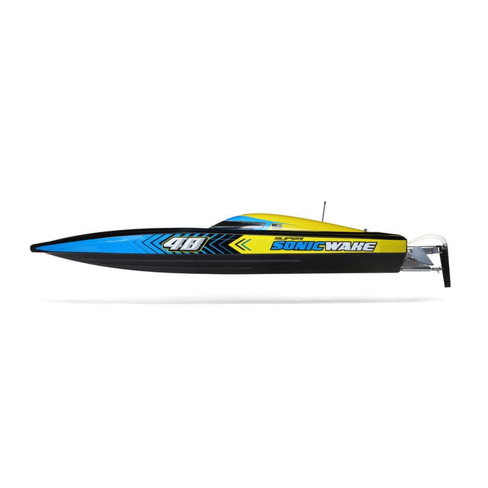 PRB08052 Super Sonicwake 48" 8S Self-Righting Brushless Deep-V RTR **** YOU will need this part #SPMX50004S100H5  (X2) & SPMXC2060  to run this BOAT
