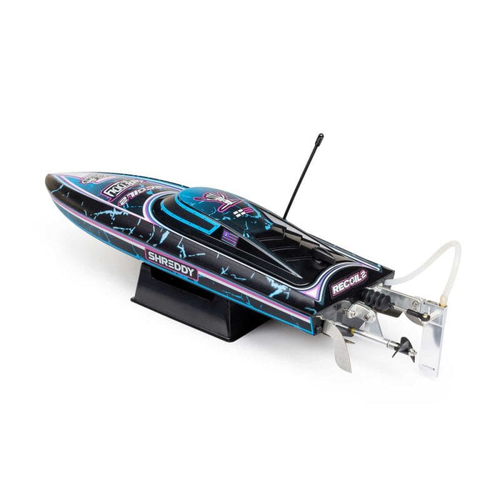 PRB08053T1 Recoil 2 18" Self-Righting Brushless Deep-V RTR, Shreddy(Sold Separately extra battery please ORDER SPMX13003S30M )