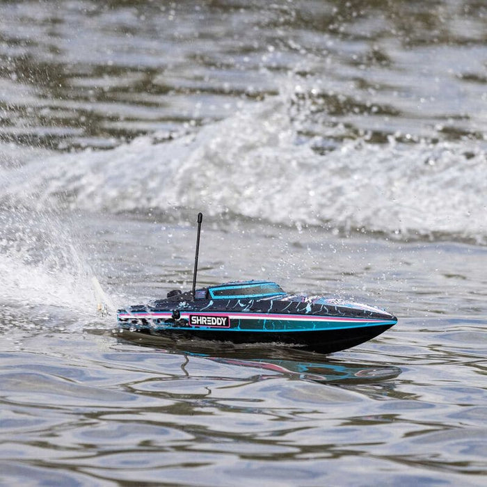 PRB08053T1 Recoil 2 18" Self-Righting Brushless Deep-V RTR, Shreddy(Sold Separately extra battery please ORDER SPMX13003S30M )