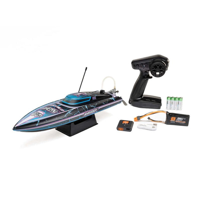 PRB08053T1 Recoil 2 18" Self-Righting Brushless Deep-V RTR, Shreddy(Sold Separately extra battery please ORDER SPMX13003S30M )