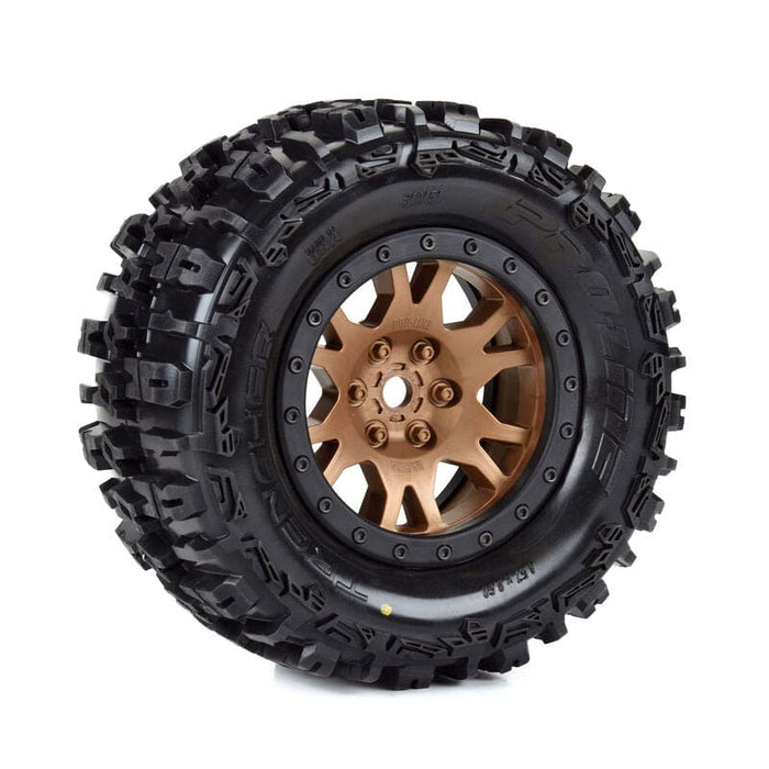 PRO1015115 Pro-Line LE Trencher Pro-Loc on 24mm Bronze/Black Impulse (2)