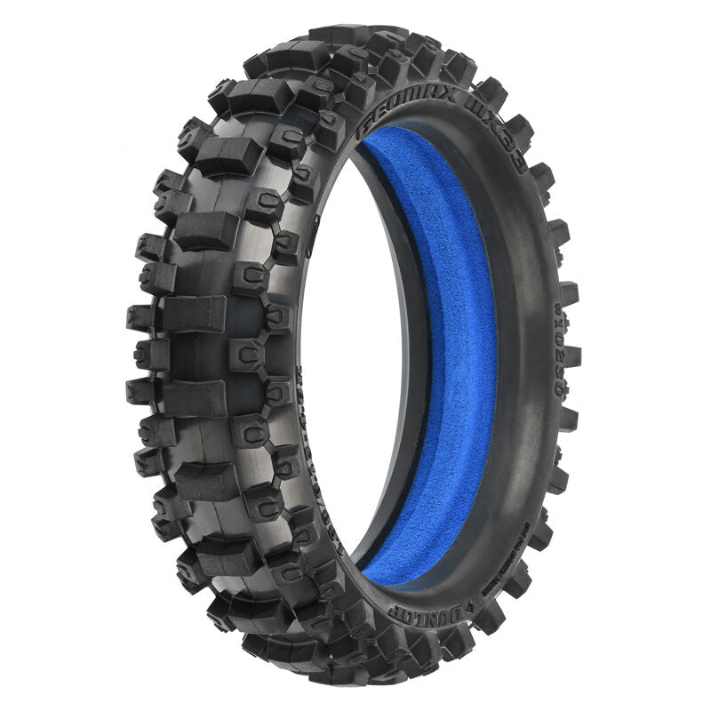 DUNLOP GEOMAX MX33オフロードタイヤ2本セット PRO1023001 1/4 Dunlop Geomax MX33 V2 Bead M2 Rear Tire: Promoto-MX