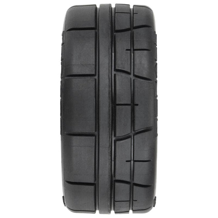 PRO1023510 1/8 Menace HP BELTED Speed Run F/R Tires Mounted 17mm Black (2)