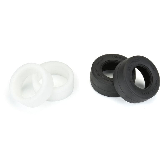 PRO1023600 1/16 Reaction HP No-Prep BELTED Rear Tires (2): Losi Mini Drag