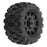 PRO1024110 1/18 Badlands MX 1.85" F/R MTD 12mm Black Raid: Granite GROM