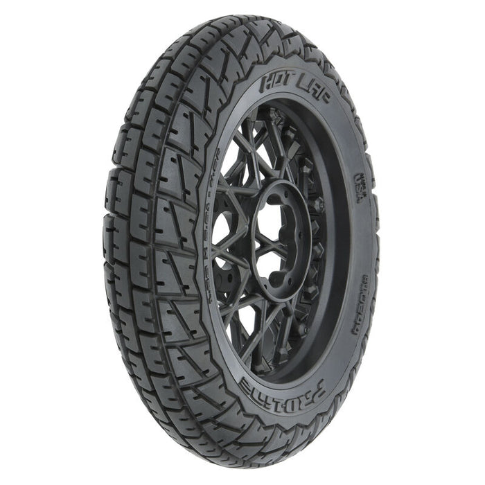 PRO1024410 1/4 Hot Lap MX S3 Front Tire MTD Black Supermoto Wheel: Promoto-MX ***FINAL SALE FATHERS' DAY PRICING 2026