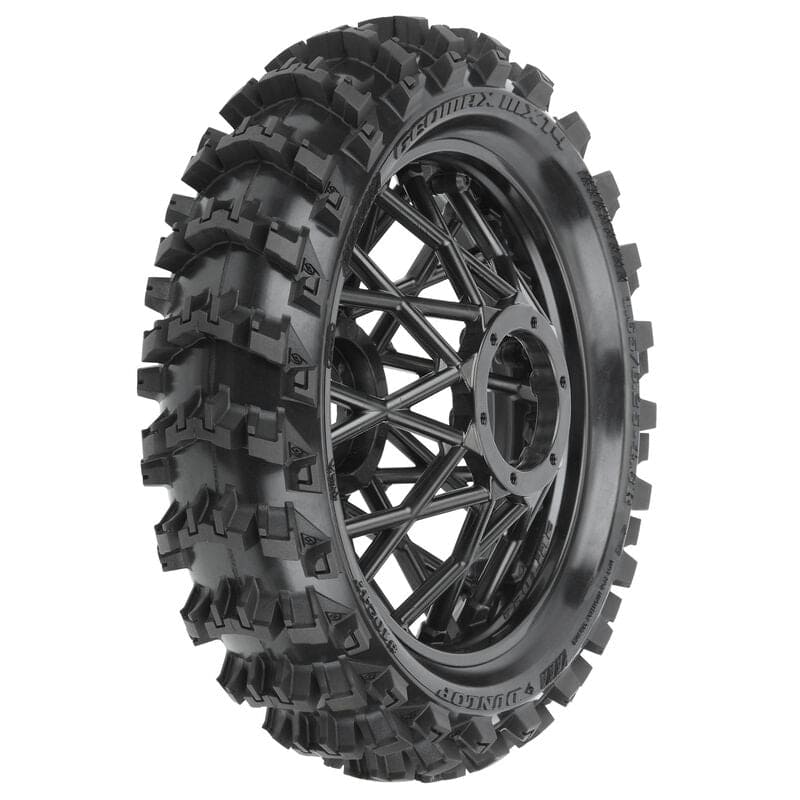 PRO1024710 1/4 Dunlop Geomax MX14 V2 Bead CR4 Rear Tire MTD Black Bull