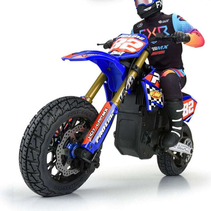 PRO282003 1/4 Supermoto Front Wheel Black: Promoto-MX