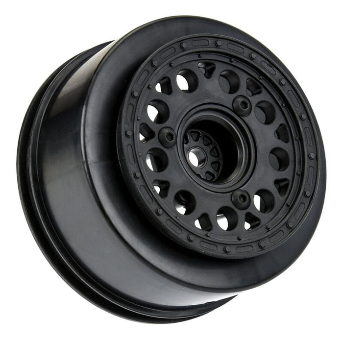PRO283103 1/10 Showtime 2.2"/3.0" 12mm & 14mm SC Dirt Oval Wheels (2) Black