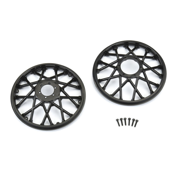 PRO283303 1/4 Bullyspoke V2 Bead Rear Wheel Black: Promoto-MX