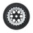 PRO283413 1/16 Showtime+ Rear 8mm Hex Wheels Black/Silver (2): Losi Mini Drag