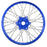 PRO283600T1 1/4 Pro-Spec Aluminum V2 Bead Front Wheel Blue/Blue (1): Promoto-MX