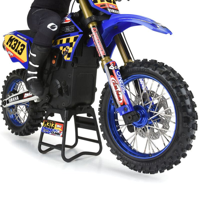 PRO283600T1 1/4 Pro-Spec Aluminum V2 Bead Front Wheel Blue/Blue (1): Promoto-MX