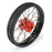PRO283600T2 1/4 Pro-Spec Aluminum V2 Bead Front Wheel Black/Red (1): Promoto-MX