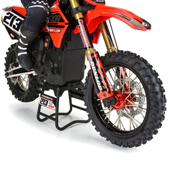 PRO283600T2 1/4 Pro-Spec Aluminum V2 Bead Front Wheel Black/Red (1): Promoto-MX