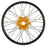 PRO283600T3 1/4 Pro-Spec Aluminum V2 Bead Front Wheel Black/Gold (1): Promoto-MX