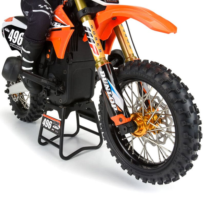 PRO283600T3 1/4 Pro-Spec Aluminum V2 Bead Front Wheel Black/Gold (1): Promoto-MX