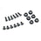 PRO283607 1/4 Pro-Spec Front Wheel Hardware Set: Promoto-MX