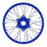 PRO283700T1 1/4 Pro-Spec Aluminum V2 Bead Rear Wheel Blue/Blue (1): Promoto-MX