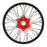 PRO283700T2 1/4 Pro-Spec Aluminum V2 Bead Rear Wheel Black/Red (1): Promoto-MX