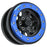 PRO283800 Steelies Blue/Black 2.9" Stamped Steel Dual Offset (+2/+10) Wheels for Axial SCX6