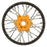 PRO284700T3 1/4 Pro-Spec Aluminum V2 Bead Front Wheel Black/Gold (1): Promoto-SM
