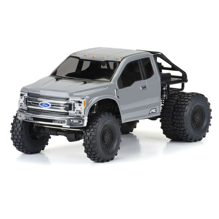 PRO361900 1/10 2017 Ford F-250 Super Duty Cab-Only Clear Body 12.3" WB Crawler