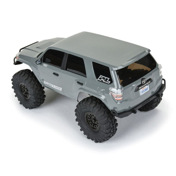 PRO362114 1/24 2023 Toyota 4Runner TRD Pro Gray Hard Body Assembled: SCX24