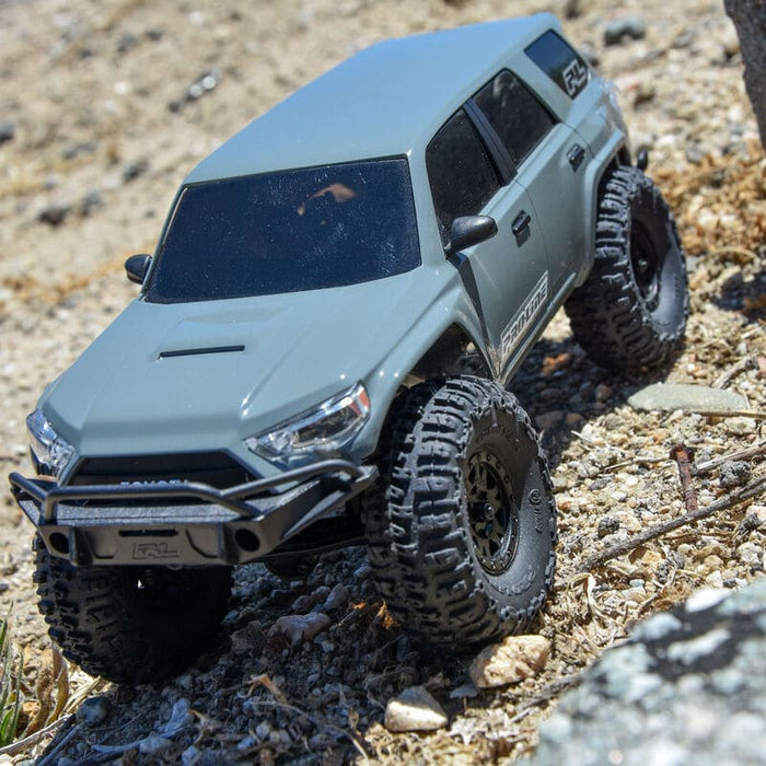 PRO362114 1/24 2023 Toyota 4Runner TRD Pro Gray Hard Body Assembled: SCX24