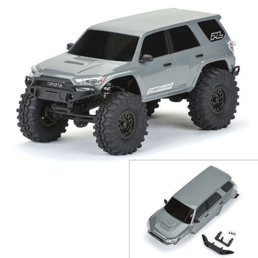 PRO362114 1/24 2023 Toyota 4Runner TRD Pro Gray Hard Body Assembled: SCX24