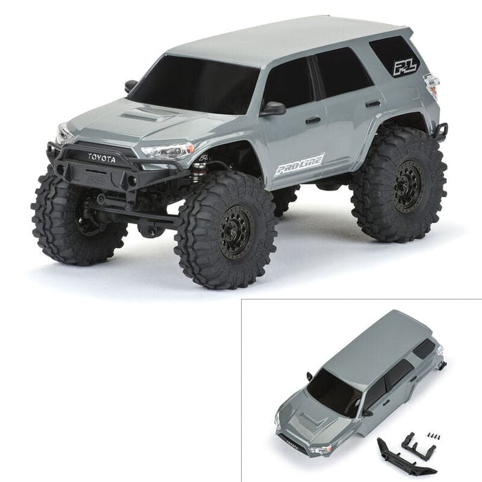 PRO362114 1/24 2023 Toyota 4Runner TRD Pro Gray Hard Body Assembled: SCX24
