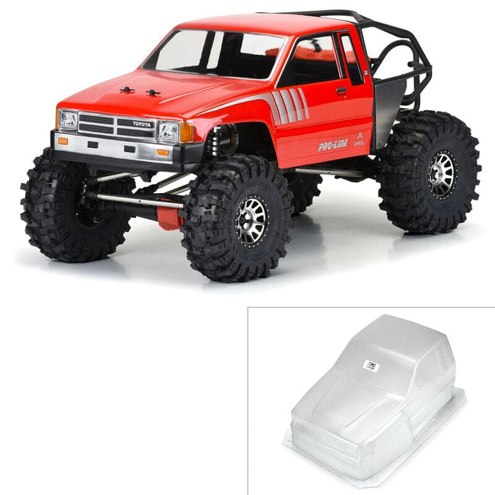 PRO362200 1/6 1985 Toyota Hilux SR5 Cab-Only Clear Body: SCX6