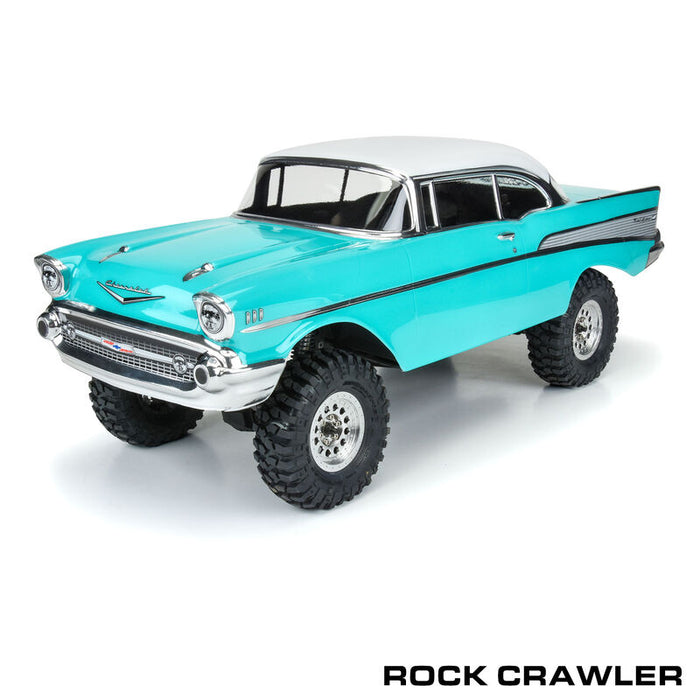 PRO363000 1/8 1957 Chevy Bel Air "Avenger" Clear Body: LMT, Crawler & 1/8 MT