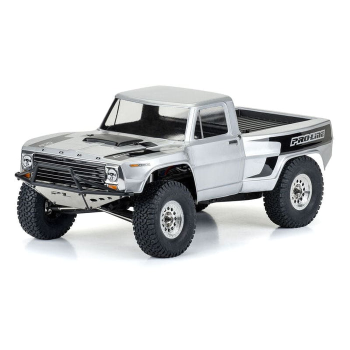 PRO364700 1/10 1967 Ford F-100 Pre-Runner Clear Body 12.3" WB Crawler