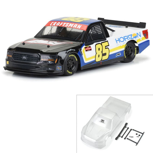 PRO365400 1/12 Pre-Cut 2024 Ford F-150 Truck Clear Body: Losi NASCAR