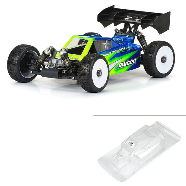 ホビーラジコン mugen MBX8WE PRO366000 1/8 Sector Clear Body: Mugen MBX8/MBX8R