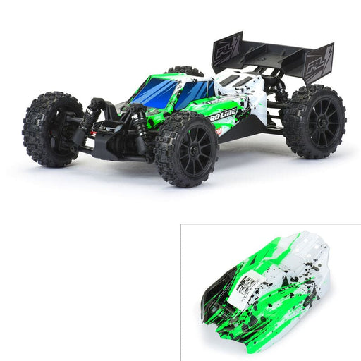 PRO367122 Limited Edition 1/14 Pre-Cut/Pre-Painted Axis Splat (Green/White) Body: Typhon GROM