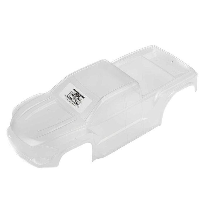 PRO368117 Pro-Line 1/16 Pre-Cut Brute Body: Traxxas Mini Maxx - Clear