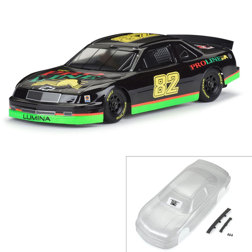 PRO370917 1/12 Pre-Cut 1990 Chevy Lumina Clear Body: Losi NASCAR
