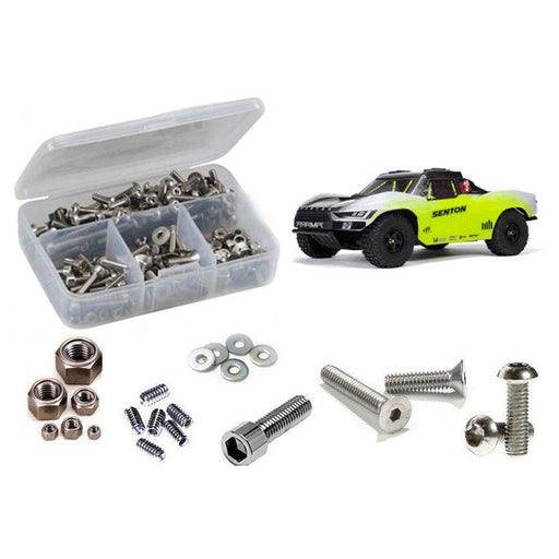 RCZARA058 Stainless Steel Screw Kit, 1/10 ARRMA Senton 223S BLX
