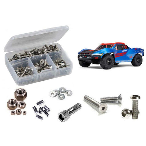 RCZARA059 Stainless Steel Screw Kit, 1/10 ARRMA Fury 223S BLX